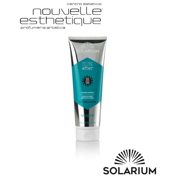 SOLARIUM SUN AFTER LENIDERM NUTRITIVE CREMA NUTRIENTE VISO E CORPO 250ML Trattamento Viso Corpo Abbronzante Doposole Crema Solare Solari SLR016