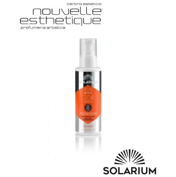 SOLARIUM SUN GOOD CREMA SOLARE PROTEZIONE TATUAGGI SPF30 VISO E CORPO 150ML Trattamento Viso Corpo Abbronzante Doposole Crema Solare Solari SLR021