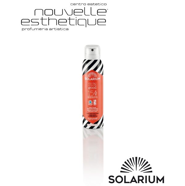 SOLARIUM SUN GOOD SPRAY SOLARE PROTEZIONE INVISIBILE SPF15 VISO E CORPO 150ML Trattamento Viso Corpo Abbronzante Doposole Crema Solare Solari SLR020